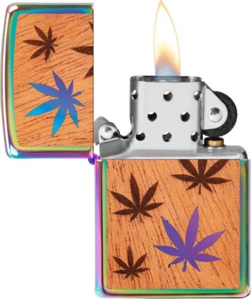 Zippo Αναπτήρας Λαδιού Αντιανεμικός Πολύχρωμος Woodchuck