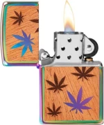 Zippo Αναπτήρας Λαδιού Αντιανεμικός Πολύχρωμος Woodchuck
