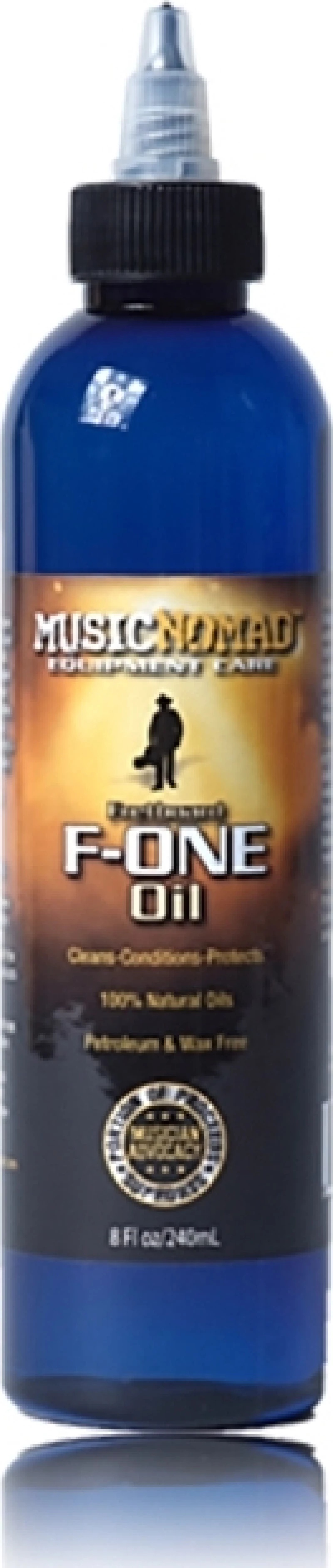 MusicNomad Fretboard F-ONE Oil Cleaner & Conditioner 8oz.