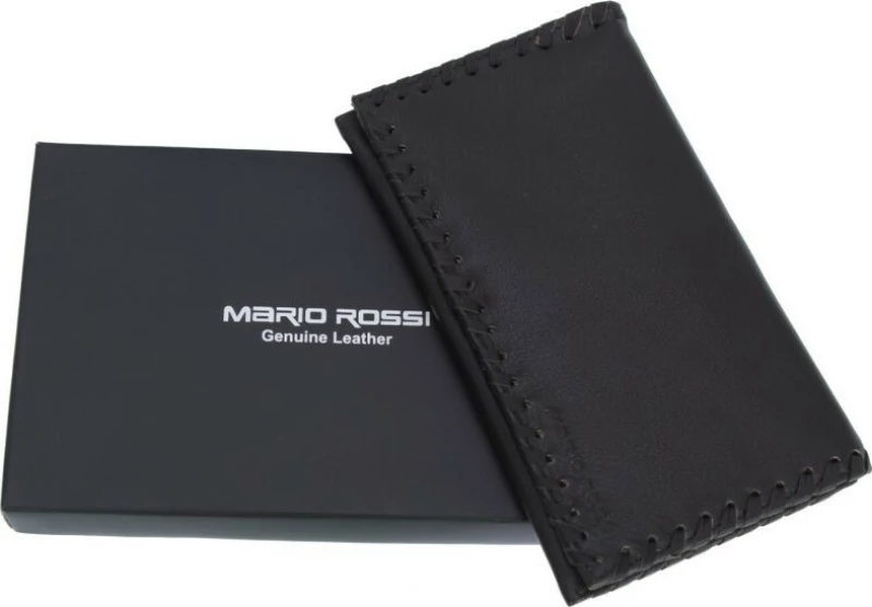 Mario Rossi Δερμάτινη Μαύρη