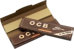 Ocb Χαρτάκια King Size Slim Virgin με Τζιβάνες 32 φύλλα