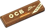 Ocb Χαρτάκια King Size Slim Virgin με Τζιβάνες 32 φύλλα