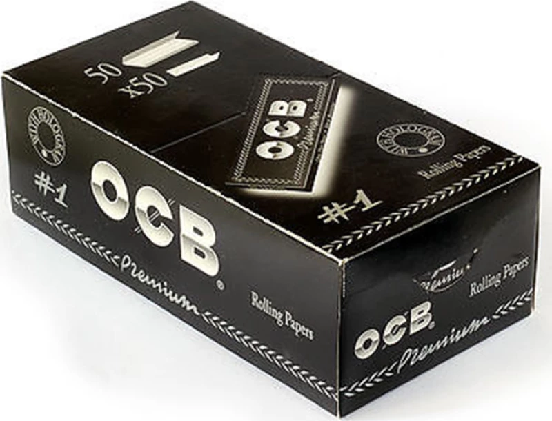 Ocb Χαρτάκια Premium 50 φύλλα 50τμχ