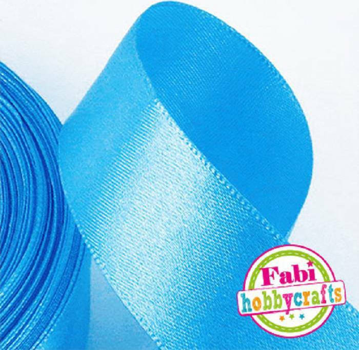 Fabi Κορδέλα Σατέν Τυρκουάζ 15mmx45m