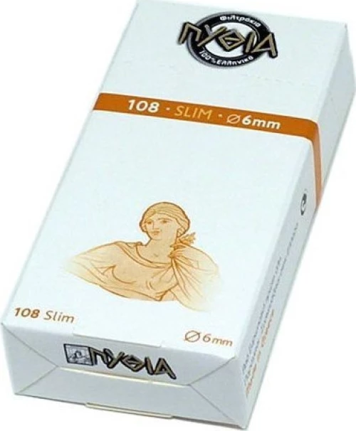 Πυθία Φιλτράκια Slim 6mm 108x 1τμχ