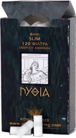Πυθία Φιλτράκια Slim 6mm 120x 6τμχ