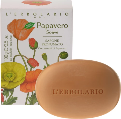 L' Erbolario Papavero Soave Sapone Profumato 100gr