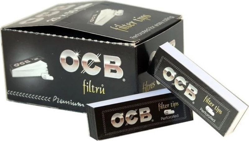 Ocb Τζιβάνες Classic Black 50x 25τμχ