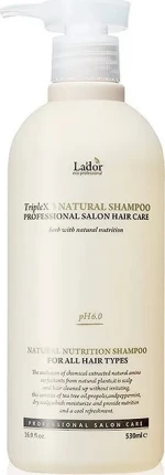 Lador TripleX3 Natural Shampoo 530ml