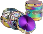 Grinder Rainbow 62mm 4 Parts 1τμχ