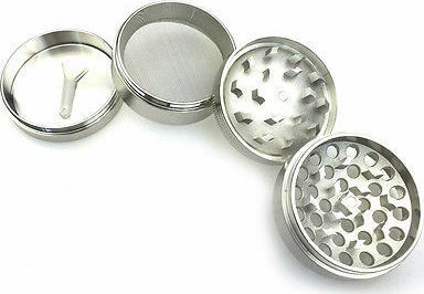 Μεταλλικός Τρίφτης Καπνού - Grinder 2 επιπέδων 55mm