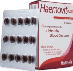 Health Aid Haemovit Plus 30 κάψουλες