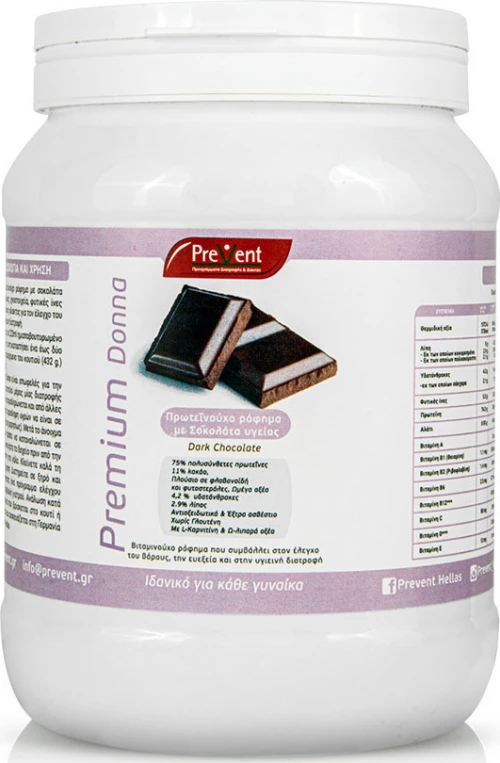 Prevent Premium Donna 432gr Dark Chocolate