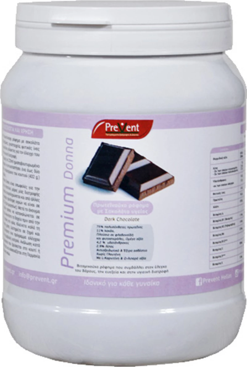 Prevent Premium Donna 432gr Dark Chocolate