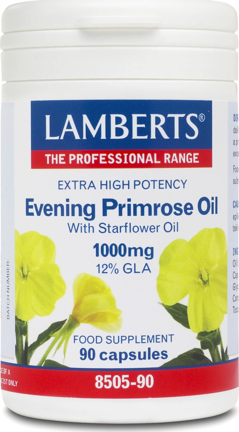 Lamberts Evening Primrose Oil with Starflower Oil 1000mg 90 κάψουλες