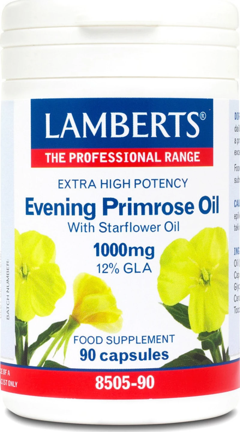 Lamberts Evening Primrose Oil with Starflower Oil 1000mg 90 κάψουλες