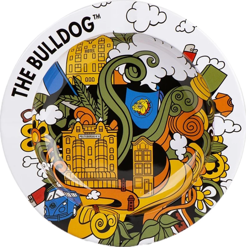 The Bulldog Amsterdam Drawing Τσιγάρου Μεταλλικό Πολύχρωμο