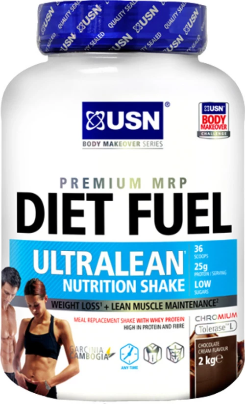 USN Diet Fuel Ultra Lean 2000gr Strawberry Cream
