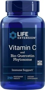 Life Extension Vitamin C & Bio-Quercetin Phytosome 1000mg 250 φυτικές κάψουλες