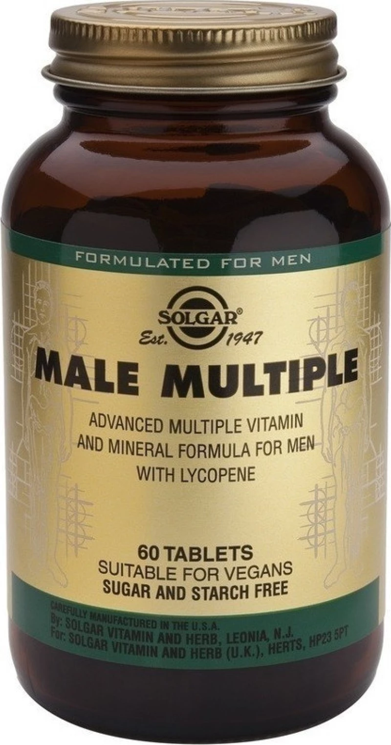 Solgar Male Multiple 60 ταμπλέτες