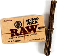 Raw Hemp Wick 1m 1τμχ