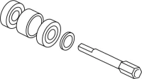 Pearl ΕΞΑΓΩΝΙΚΟΣ ΑΞΟΝΑΣ ΚΟΠΑΝΟΥ ΚΑΣΣΑΣ PEARL ME-395A