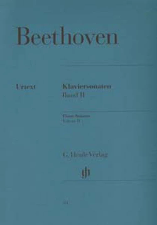 Ludwig Van Beethoven - Piano Sonatas Volume II/ Εκδόσεις Henle Verlag- Urtext