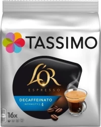 Tassimo L'Or Espresso Decaffeinato 16caps