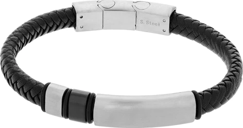 Visetti Ανδρικό Βραχιόλι από Δέρμα