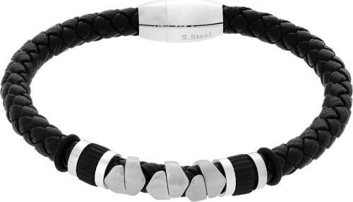 Visetti Ανδρικό Βραχιόλι από Δέρμα