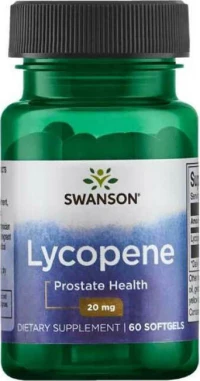 Swanson Lycopene 20mg 60 μαλακές κάψουλες