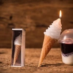 Πασχαλινή Λαμπάδα Παγωτό Χωνάκι