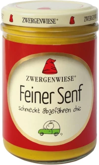 Zwergenwiese Μουστάρδα Απαλή 160ml