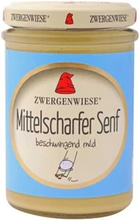 Zwergenwiese Μουστάρδα Ημικαυτερή 160ml