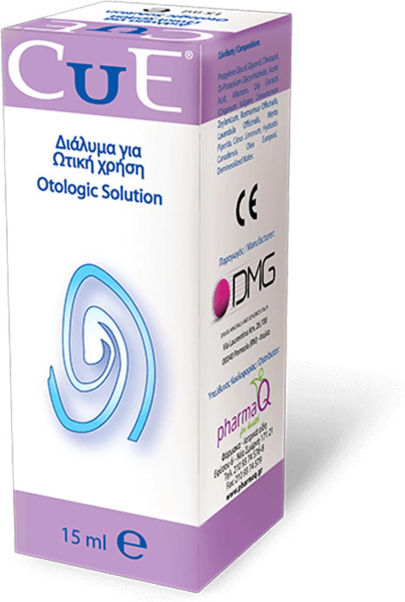 Cue Ωτικές Σταγόνες 15 ml