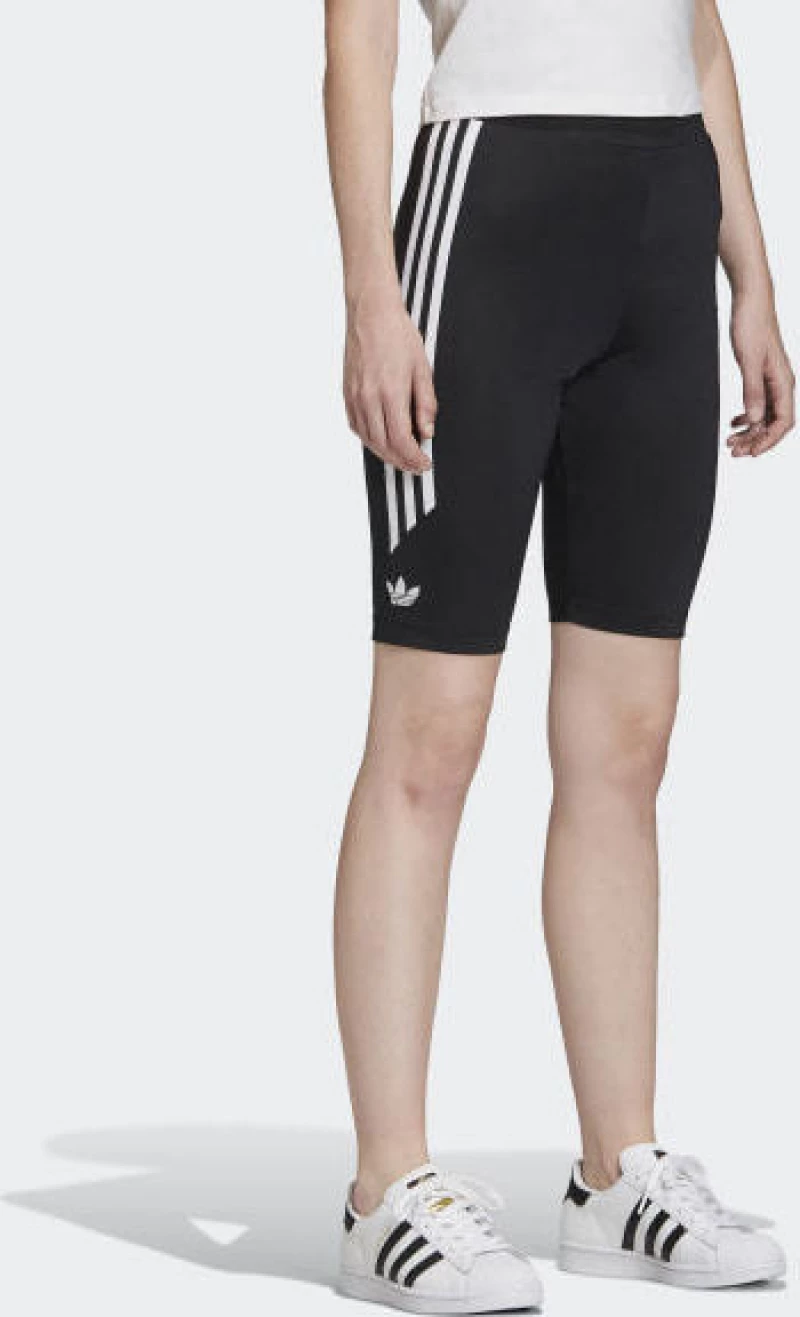Adidas Αθλητικό Γυναικείο Ποδηλατικό Κολάν Μαύρο
