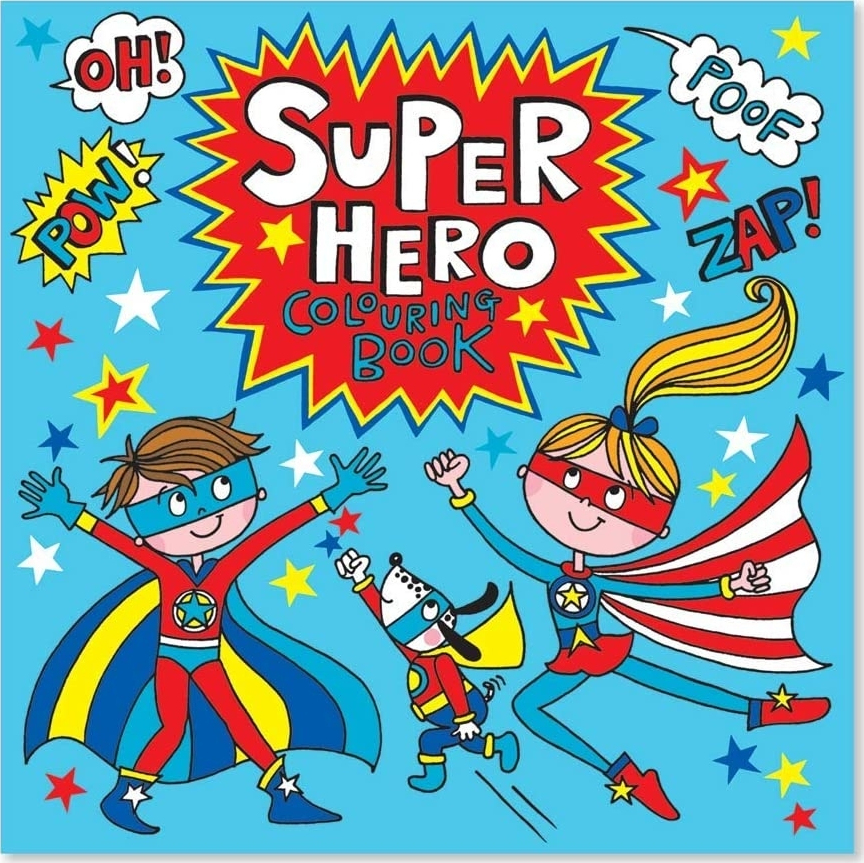 Βιβλίο Ζωγραφικής Super Hero