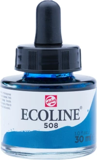 Royal Talens Ecoline Νερομπογιά Μελάνι Νερού 508 Prussian Blue 30ml 30ml