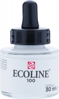 Royal Talens Ecoline Νερομπογιά Μελάνι Νερού 100 White 30ml 30ml