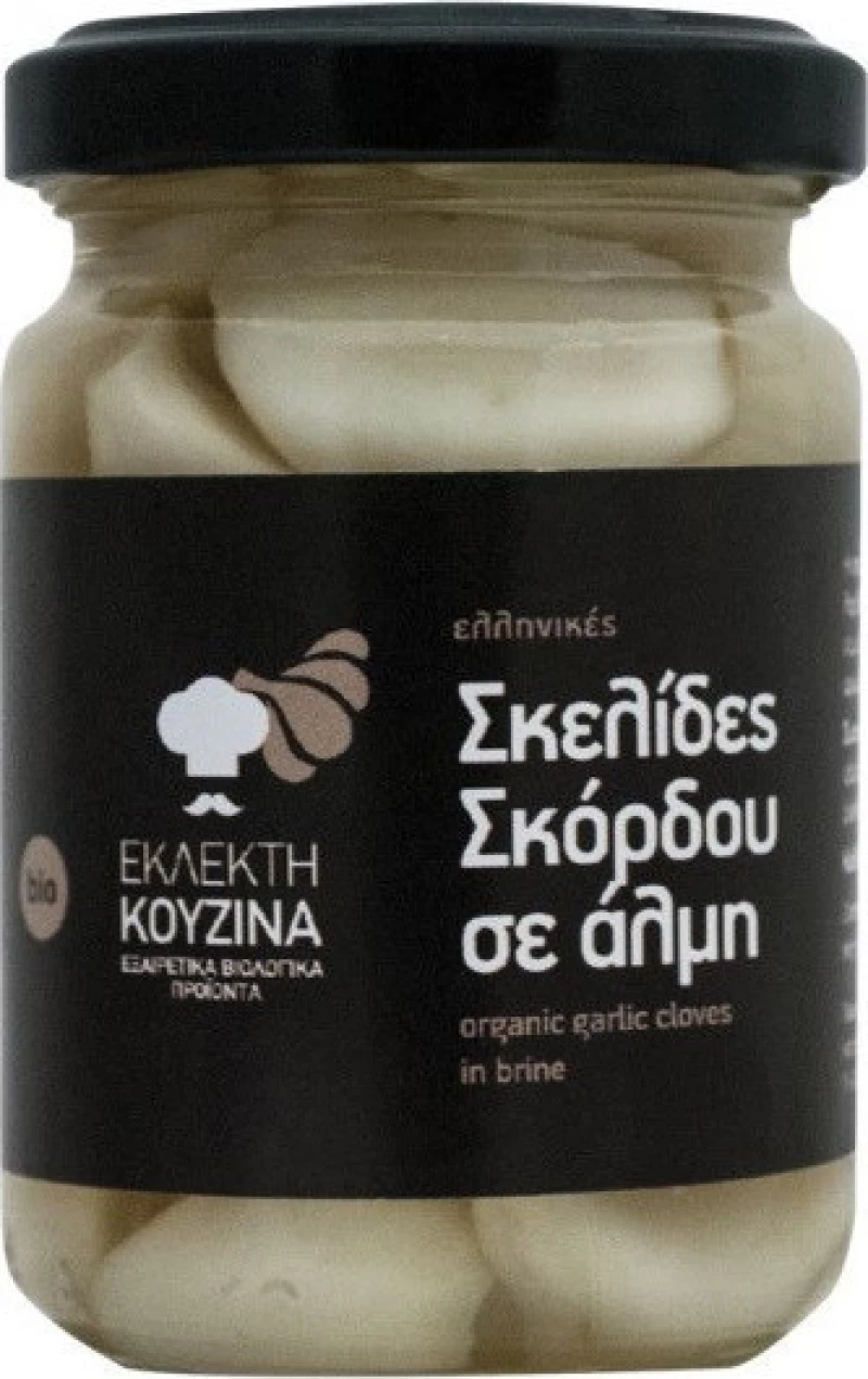 Βιο Αγρός Σκόρδο Σκελίδα σε Άλμη 100gr