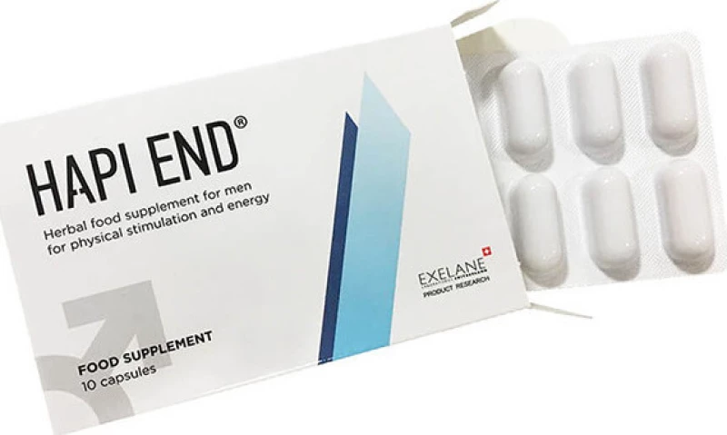 Hapi End Food Supplement 10 κάψουλες