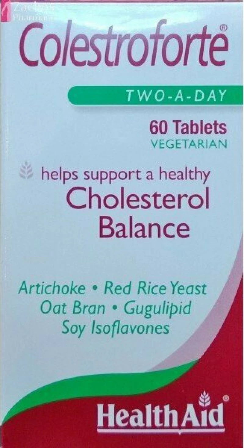 Health Aid Colestroforte 60 ταμπλέτες