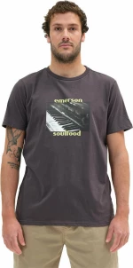 Emerson 211.EM33.74 Ανδρικό T-shirt Off Black Με Στάμπα