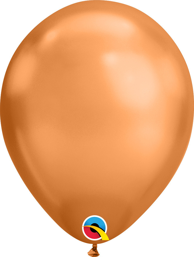 Μπαλόνια Λάτεξ 28cm Chrome Copper 25τμχ