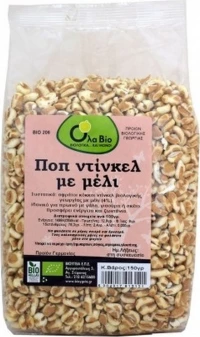 Όλα Bio Ποπ Ντίνκελ Μέλι 150gr