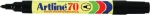 Artline 70 Ανεξίτηλος 1.5mm Μαύρο