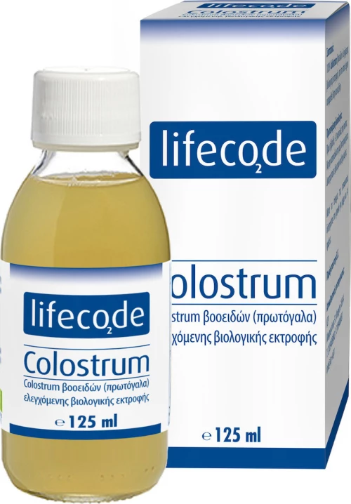 Lifecode Colostrum 125ml Ελιξίριο Ζωής με Πρωτόγαλα