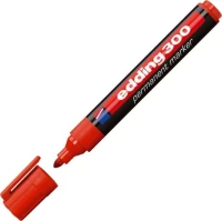 Edding 300 Ανεξίτηλος 3mm Κόκκινο
