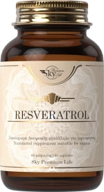 Sky Premium Life Resveratrol 60 κάψουλες