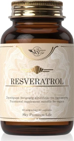 Sky Premium Life Resveratrol 60 κάψουλες